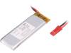 ACCU-LP502060/CL, Аккум: Li-Po; 3,7В; 510мАч; Выводы: провода; 5x20x60мм, CELLEVIA BATTERIES