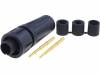 EN2C2M20DC Разъем: круглый; Серия: EN2; вилка; "папа"; Покрытие: позолота; 7А