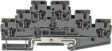 ST 2,5-PE/L/L Terminal block grey 0.08...2.5 mm2