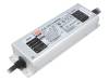 ELG-100-C1400DA-3Y, Блок питания: импульсный; Коммуникация: DALI; LED; 100,8Вт; 1400мА, MEAN WELL