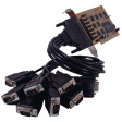 EX-42058-9 PCI Card8x RS422/485 DB9M (Cable)