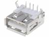 205B-DAN0-R, Гнездо; USB A; THT; угловой 90°, ATTEND