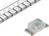 LL-S192PUAC-2A LED; SMD; 0603; янтарный; 15-25мкд; 1,6x0,8x0,6мм; 130°; 1,5?2,4В
