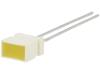 L-1043YDT, LED; прямоугольная; 6,15x3,65мм; с боковой стенкой; желтый; 100°, Kingbright