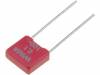 MKS2D031001A00JC00 Конденсатор: полиэфирный; 100нФ; 63ВAC; 100ВDC; Шаг:5мм; ±5%