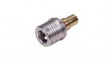 65 QMA-50-0-2/13- NH RF Terminator, QMA, Brass, Plug, Straight, 50Ohm