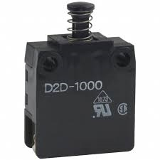 D2D-1000 BY OMZ, Door interlock switch 16 A Plunger screw mount, 3 mm contact gap 1 make contact, Omron