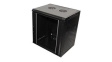 26990151 19" Case, Wall Mount, 12U, Steel, Black