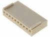 NS25-G10 Вилка; провод-плата; "мама"; PIN:10; без контактов; 2,54мм; NS25