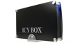 IB-351STU3S Hard disk enclosure 3.5" SATA 1x USB 3.0, 1x eSATA aluminium