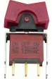 RND 210-00519 Miniature Rocker Switch, SPDT, On-Off-On