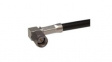 16 SMA-50-3-56/199 NE RF Connector, SMA, Stainless Steel, Plug, Right Angle, 50Ohm, Solder Terminal, Crimp Terminal