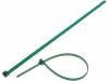 115-00005, Кабельная стяжка; многоразовая; L:195мм; W:4,7мм; Цвет: зеленый, HellermannTyton