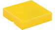 AT4073E Cap, Square, yellow, 12.0 x 12.0 x 3.0 mm
