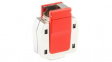 213032-1012 FCT Juwel D-Sub Backshell, Red