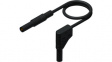 MLS SIL WG 200/1 black Test lead diam. 4 mm Black 200 cm 1 mm2 CAT III