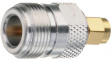 32S153-K00L5 Straight Adapter, SMA Plug - N Socket, 50Ohm