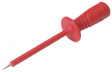 PRUEF 2610 FT RED Safety test probe diam. 4 mm red
