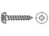 3366844 Винт; 5x16; Головка: цилиндрическая; Torx; закаленная сталь; цинк