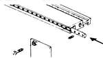 21100-659 [10 шт], Sleeve nickel-plated PU=10 ST, Schroff