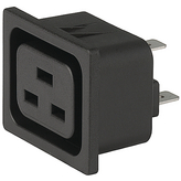 4797.0020, Flush-type appliance outlet C19 Snap-in, Schurter