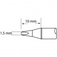 SFP-CH15 Soldering Rework Cartridge Chisel 1.5 mm 390 °C