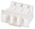 ZHR-3 Pin header, single-row straight Poles 3