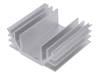 RAD-A4240/70, Радиатор: штампованный; U; L:70мм; W:74мм; H:30мм; алюминий, STONECOLD