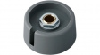 A3031068 Control knob with recess grey 31 mm