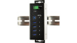 EX-1185HMVS-WT Industrial Hub USB 3.0 4x black