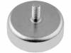 GN 50.3-HF-47-M6, Магнит: постоянный магнит; твердый феррит; O:47мм; H:9мм; 180Н, ELESA+GANTER