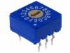 ERD116RSZ, Кодирующий переключатель; HEX/BCD; Положения:16; THT; 0,1A/50ВDC, ECE