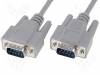 CAB-09WW/3, Кабель; вилка D-Sub 9pin, с обеих сторон; 3м; соединение 1:1, BQ CABLE (TME brand)