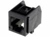 95009-7661, Гнездо; RJ12; PIN:6; Кат:3; клипса на печатную плату; THT, Molex
