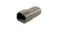 DT04-4P-C015 Housing, Receptacle, 2 Rows, 4 Poles, Grey