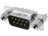 L717SDEH09POL2RM8, Гнездо; D-Sub; PIN:9; "папа"; с винтом с внутренней резьбой; THT, Amphenol