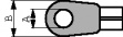 130017 Ring cable lug, blank 5.2 mm 0.25...1.6 mm2