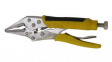 RND 550-00401 Locking Pliers, Long Nose/Serrated, 225mm