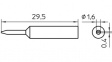 XNT 6HS Soldering tip Chisel shaped 1.6 mm