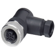 1662984 SACC-M12FR-5CON-PG 7-M Cable socket M12 90° Poles 5