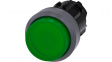3SU1031-0BB40-0AA0 SIRIUS ACT Illuminated Push-Button front element Metal, matte, green