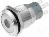 V19-21D-12R-S Переключатель: антивандальный; 2; SPDT; 0,5A/220ВAC; 1A/24ВDC