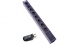 RND 465-00219 PDU 19^, 8 x Type T23, Black, Plug T23