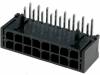 MF30-DHP1-16 Гнездо; провод-плата; "папа"; PIN:16; 3мм; THT; MF30; 5А; луженые