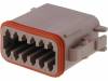 DT06-12SD Разъем: провод-провод; DT; вилка; "мама"; PIN:12; Фиксация: защелка
