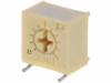 3361S-1-103GLF, Потенциометр: монтажный; однооборотный, вертикальный; 10кОм; SMD, Bourns