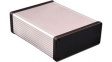 1455Q1602 Extruded Enclosure, Clear, 125 x 160 x 52 mm, Aluminium, 1455