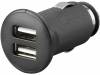 CAR-310 Автомобильное зарядное устройство; гнездо USB A x 2; черный