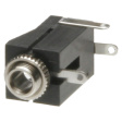 PJ-211 Jack panel socket nickel-plated 2P