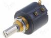 3547S-1AA-102A, Потенциометр: осевой; многооборотный; 1кОм; 1Вт; ±3%; 6,35мм; IP40, Bourns
